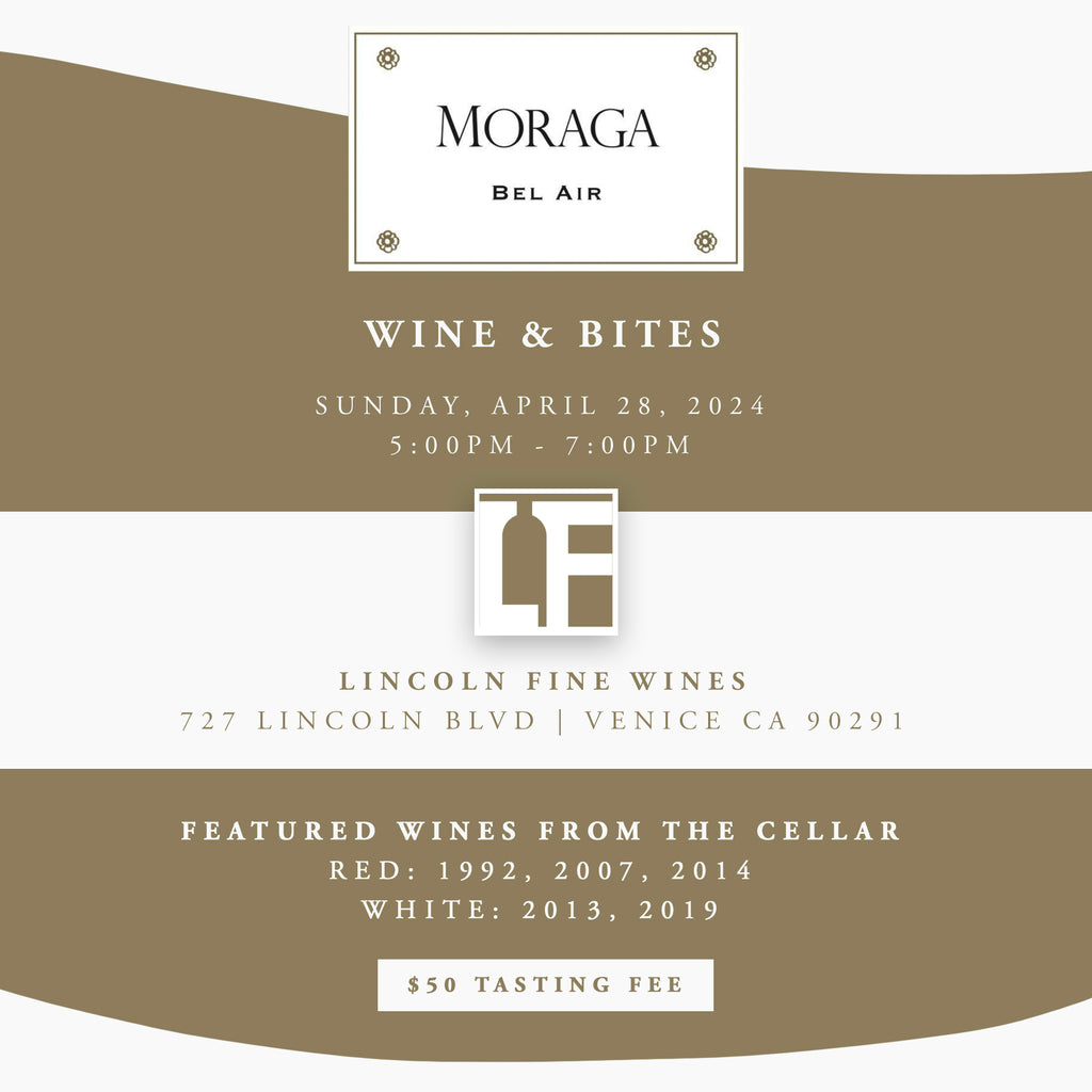 Join us at Lincoln Fine Wines on 4/28