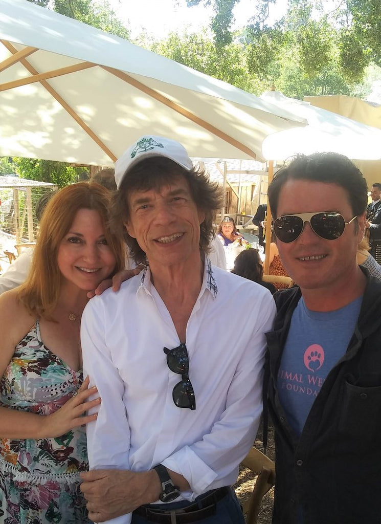 azureazure: Rupert Murdoch, Jerry Murdoch And Mick Jagger celebrate Moraga Bel Air’s 30th anniversary
