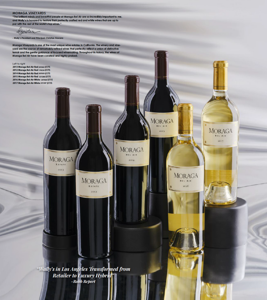 Moraga Bel Air featured in Wally's Annual Gift Catalog