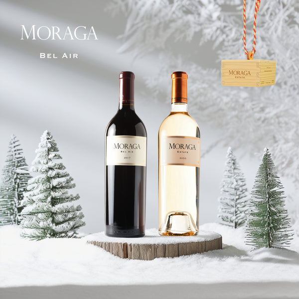 Holiday Gift Set: 2017 Red & 2020 White with Moraga Ornament
